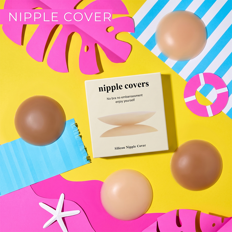 Strapless Bra Adhesive - Lot de 2 cache-tétons invisibles autocollants