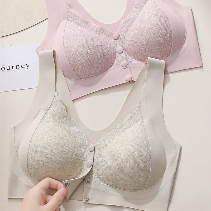 Full Coverage Bra - Soutien-gorge à boutons avant de style