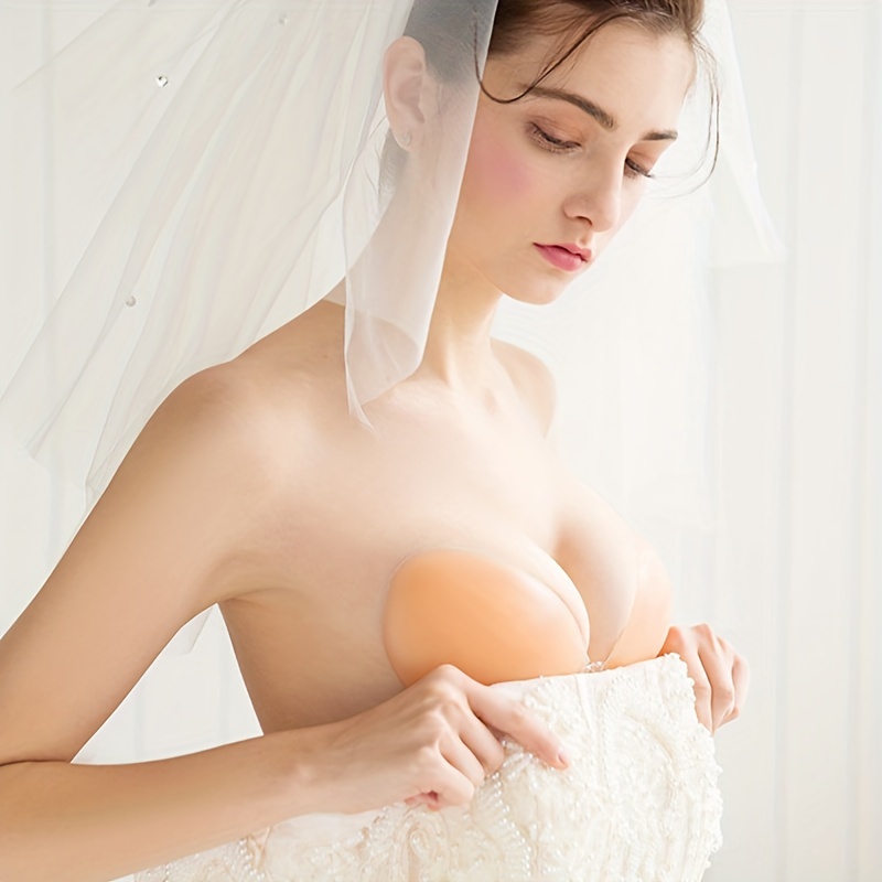 Push Up Bra Silicone - Soutien-gorge invisible en silicone pour femme,