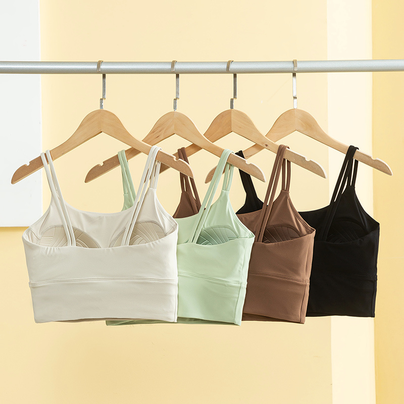 T Shirt Bra Seamless - Soutien-gorge de sport sans couture pour
