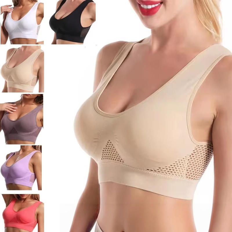 Full Coverage Bra - Soutien-gorge de sport grande taille pour
