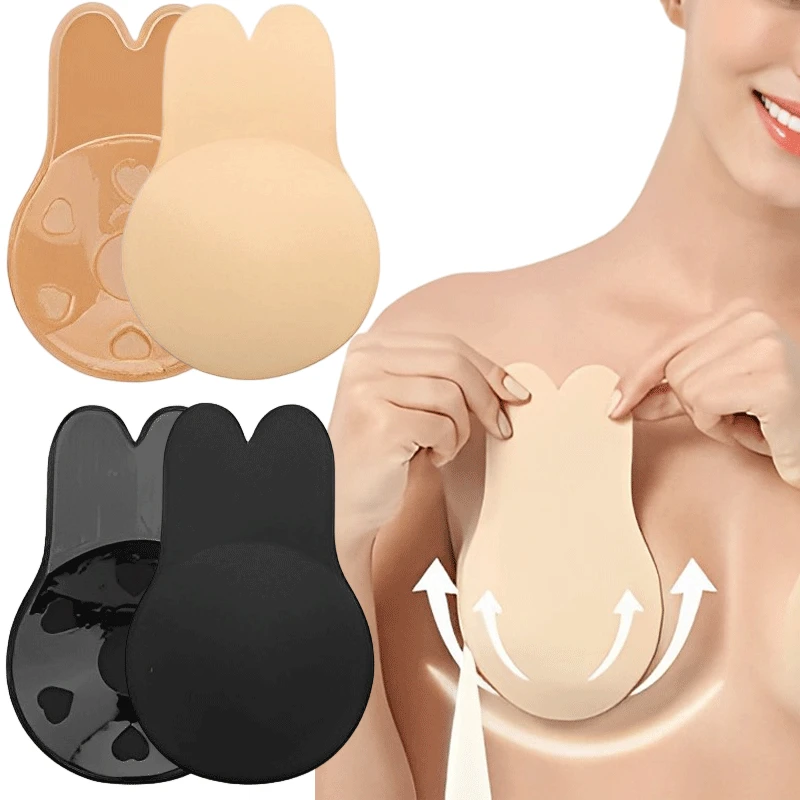 Push Up Bra Silicone - Femmes Push Up soutiens-gorge auto-adhésif Silicone