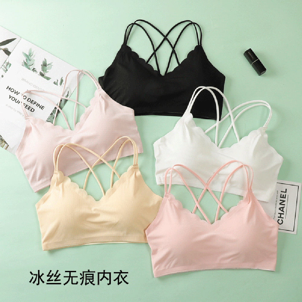 Sheer Bra Lace - Soutien-gorge de sport sans couture pour