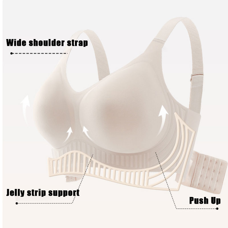 Full Coverage Bra - Soutiens-gorge sans fil grande taille à