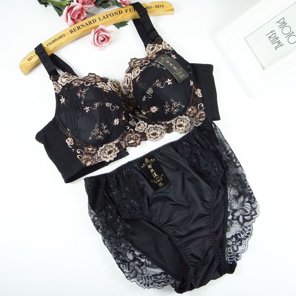 Cotton Bra Everyday - Ensemble de soutien-gorge en dentelle, grande