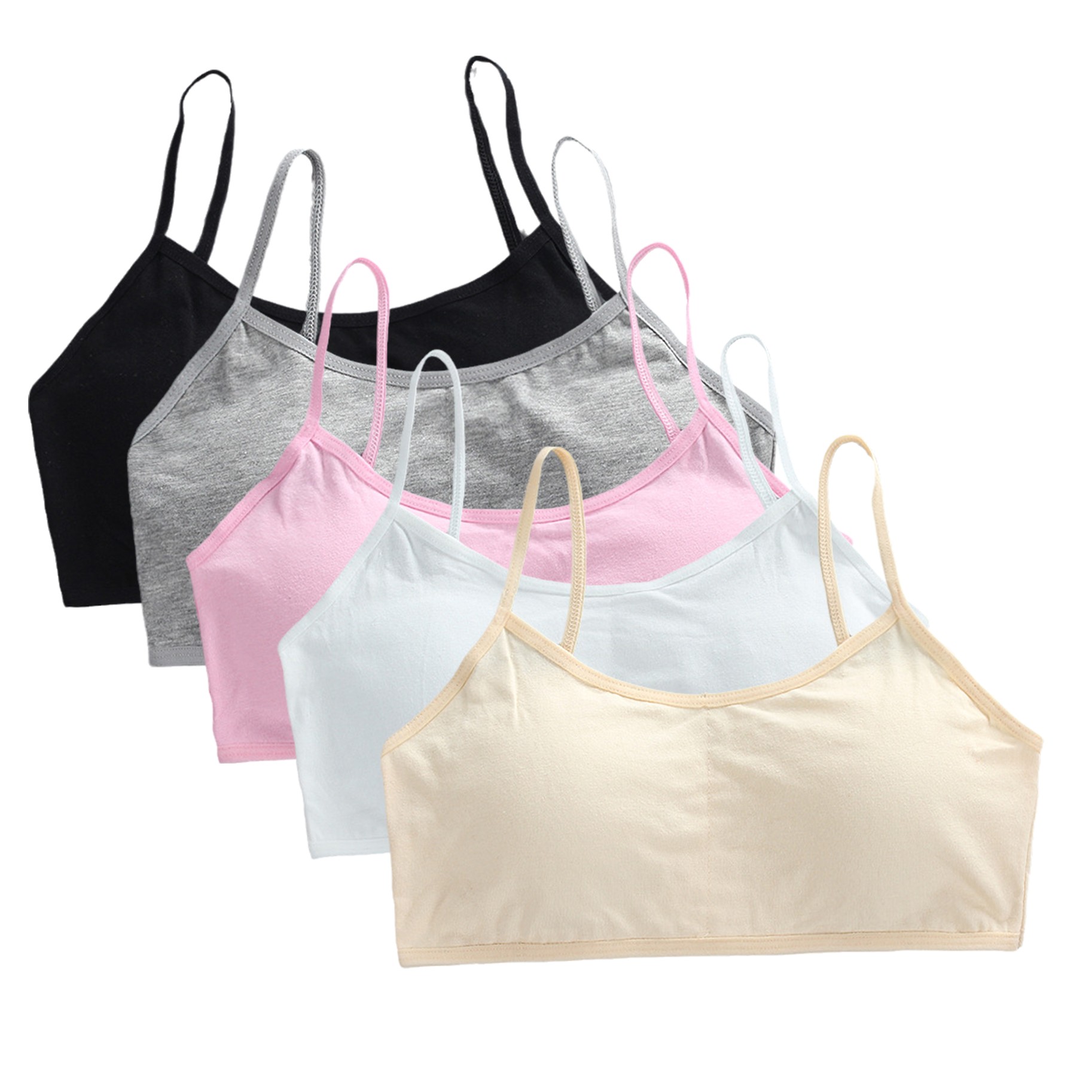 Cotton Bra Everyday - Lot de 5 brassières d'entraînement en