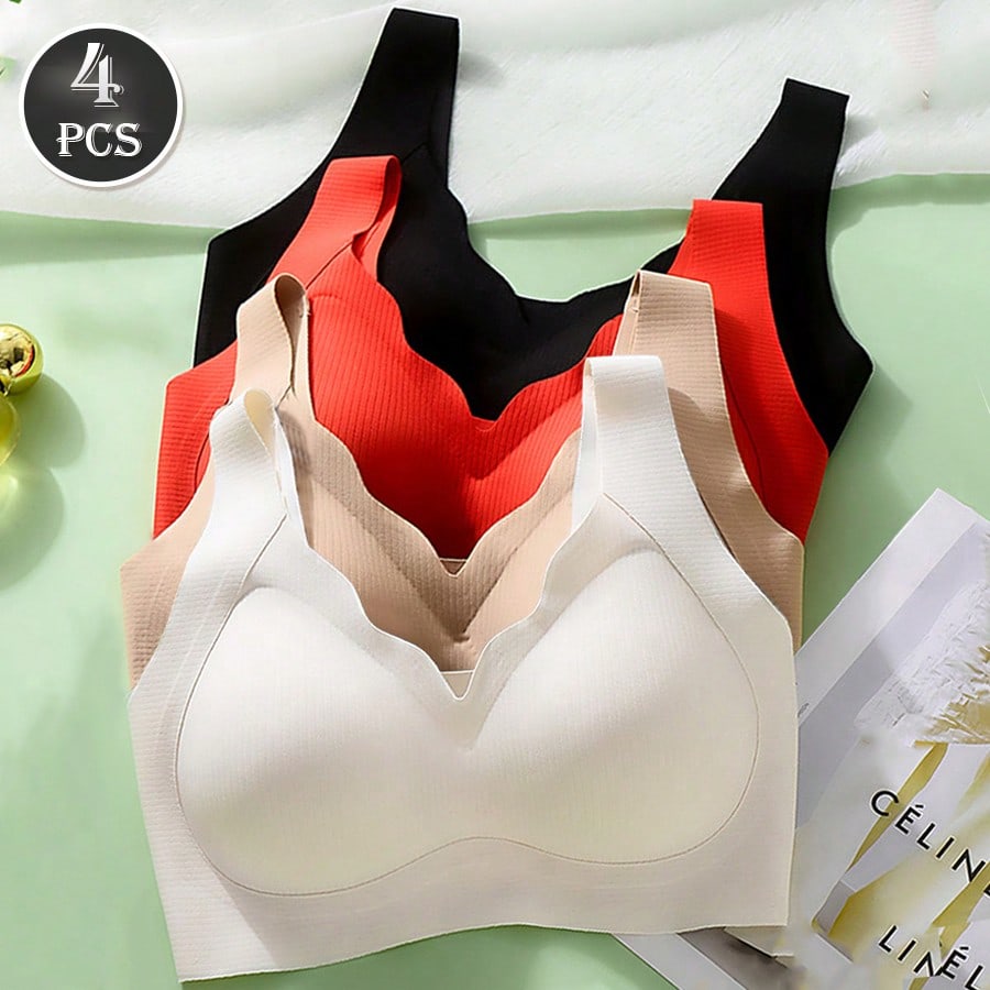 T Shirt Bra Seamless - Lot de 4 soutiens-gorge push-up sans