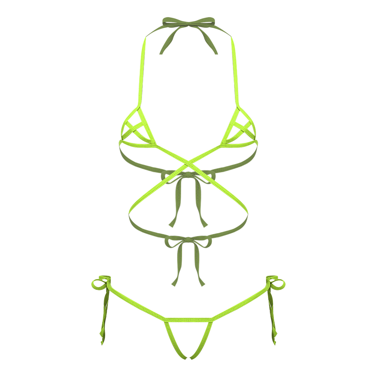 Ensemble de maillot de bain bi - Sheer Bra Lace avis et prix