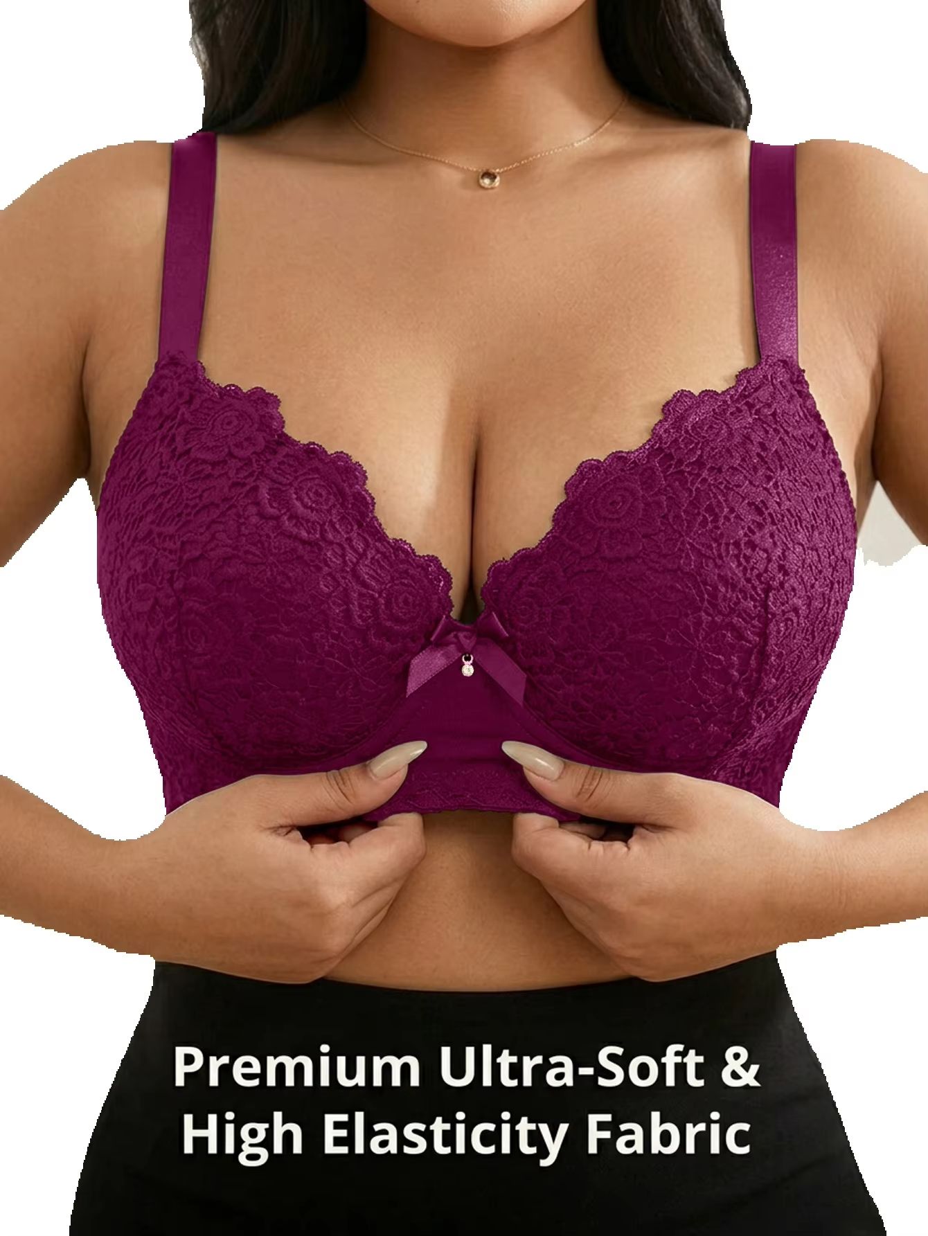 Soutien-gorge push-up floral g - Plunge Bra Push Up avis et prix