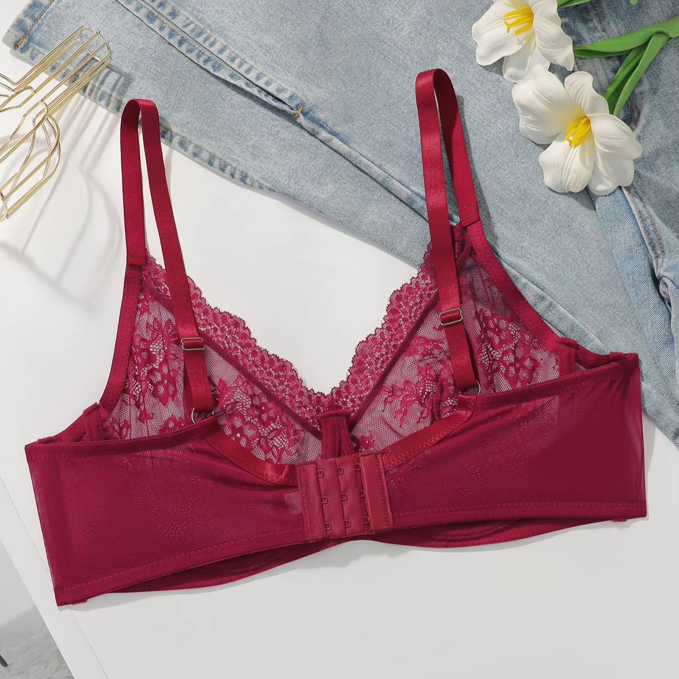 Soutien-gorge transparent en d - Full Coverage Bra avis et prix