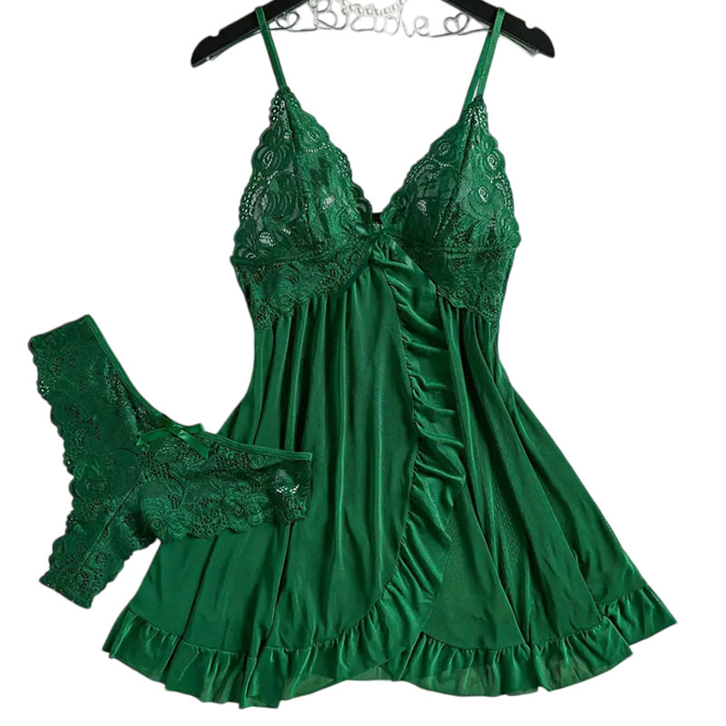 Pyjama de nuit transparent dou - Sheer Mesh Bra avis et prix