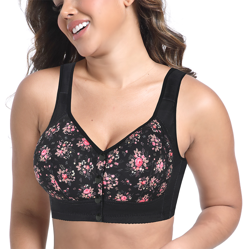 Soutien-gorge élégant imprimé  - Wirefree Bra Comfort avis et prix