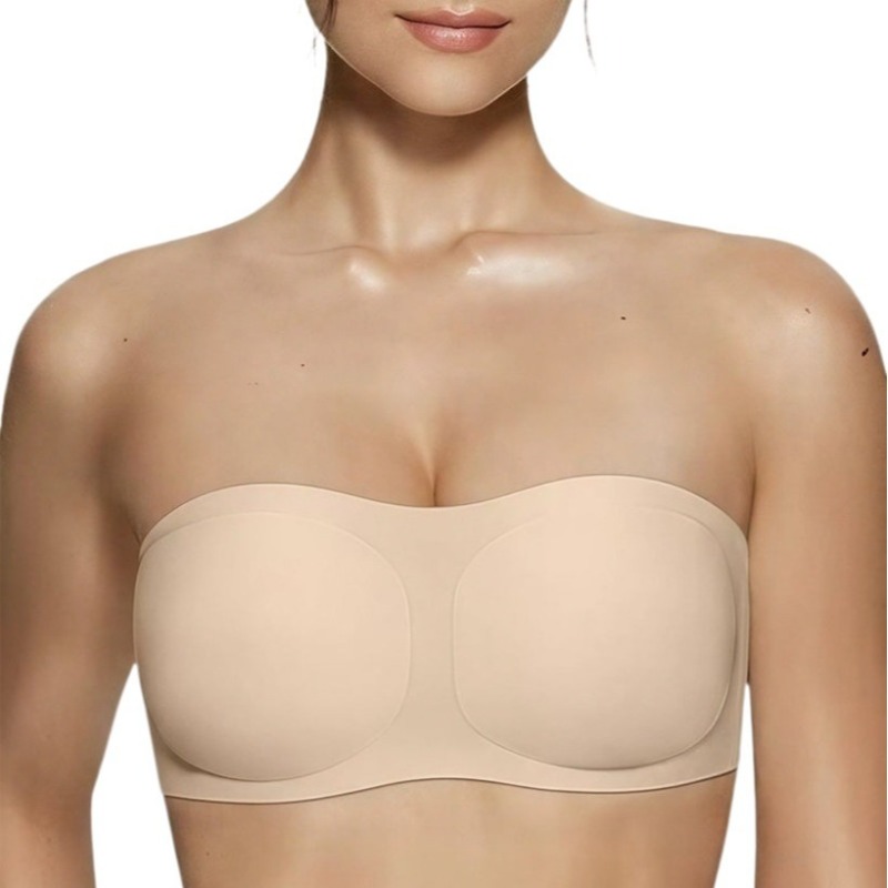 Soutien-gorge sans bretelles p - Plunge Bra Push Up avis et prix