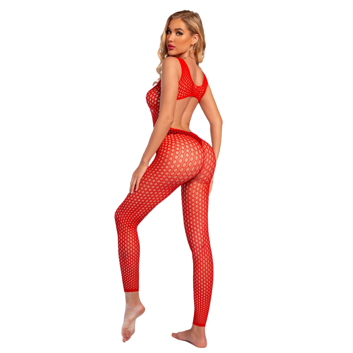 Ensemble de lingerie sexy dos  - Sheer Mesh Bra avis et prix