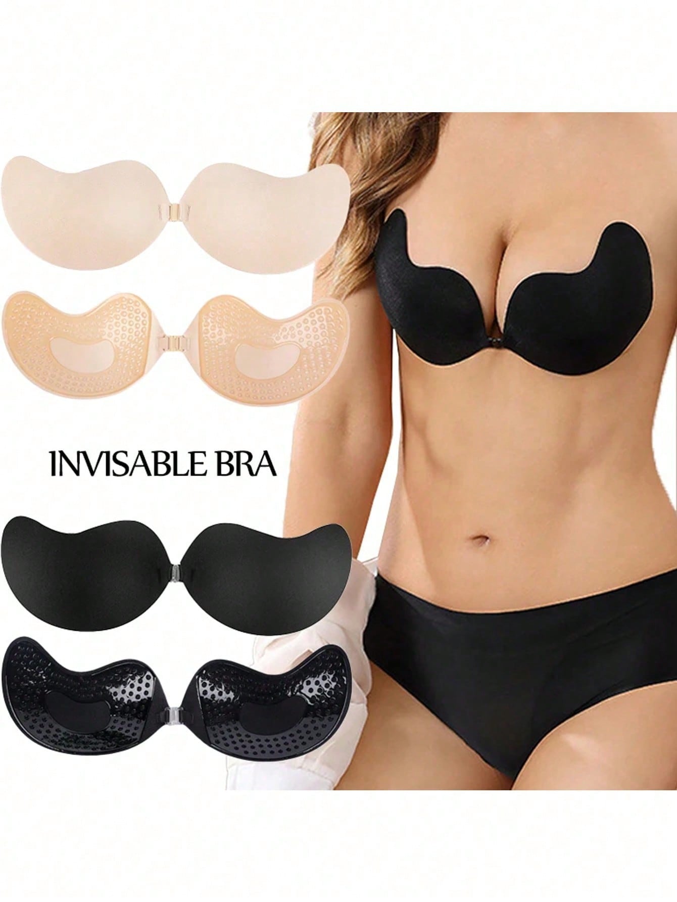Lot de 2 soutiens-gorge invisi - Strapless Bra Adhesive avis et prix