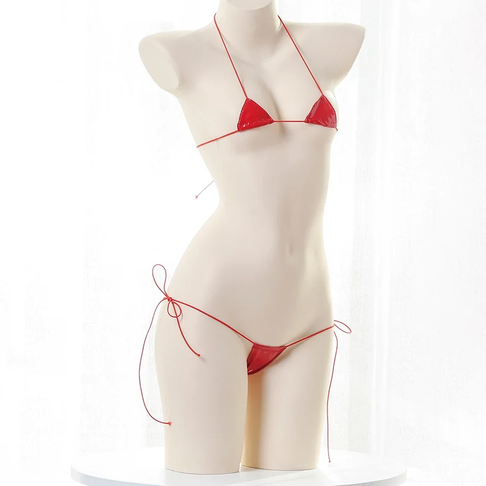 Soutien-gorge bikini en cuir p - Lace Bralette Set avis et prix